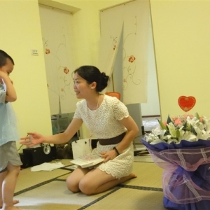 我的小孩~小麦子发烧的精油芳疗处理
